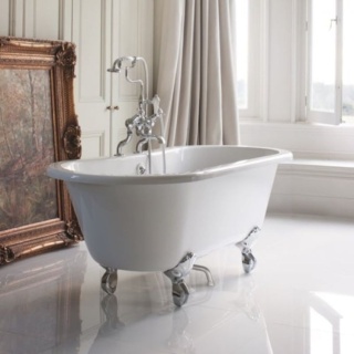 Burlington Windsor 150cm Double Ended bath with Luxury Feet